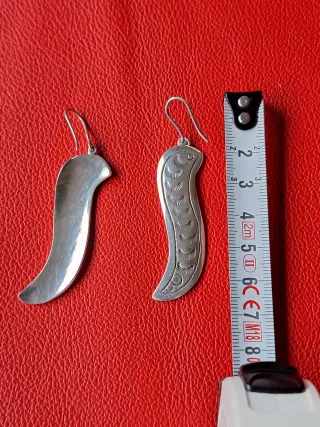 Pendientes Plata maciza,artesanos, Diseño unico.