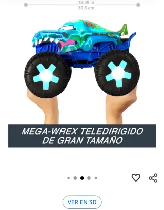 Camión Monstruo Juguete Mega-Wrex. NUEVO,SIN USAR!