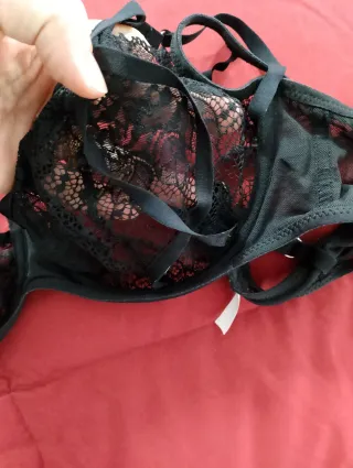 Reggiseno Yamamay nero pizzo 4D