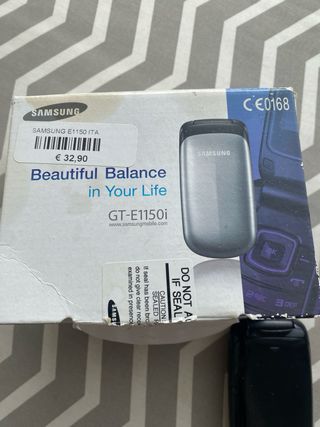 Samsung Telefonino Nero GT1150 I