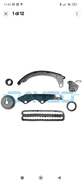 DAYCO KTC1010 Kit Catena Distribuzione Nissan