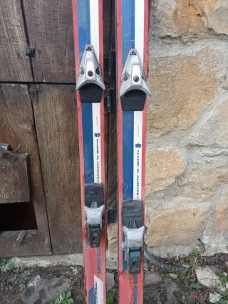 Esquís Vintage Fischer Rojos 1.80m