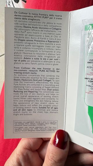 Collistar Antismagliature Concentrato x4