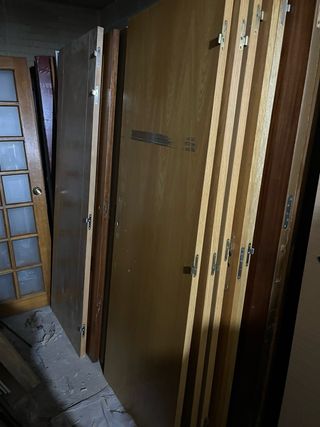 lote de puertas puertas de madera