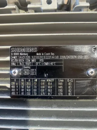 Motor Eléctrico Industrial