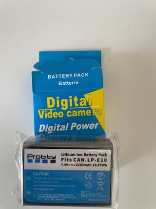 Batteria Probty per Canon LP-E10