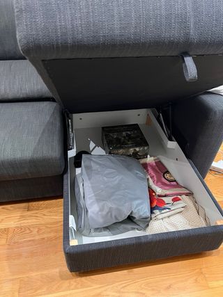 Sofá cama IKEA ESKILSTUNA 3 plazas chaiselongue