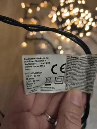 Luces LED para árbol 180 o interior