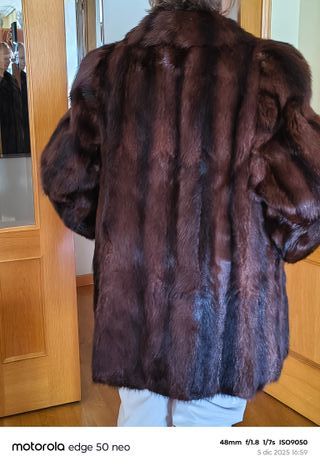 Chaquetón Piel Visón