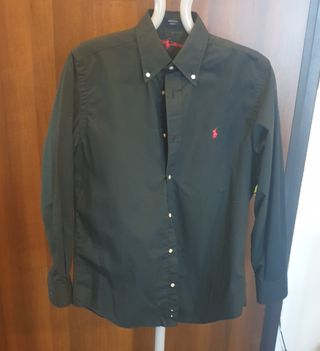 Camicia Polo Ralph Lauren Nera Uomo