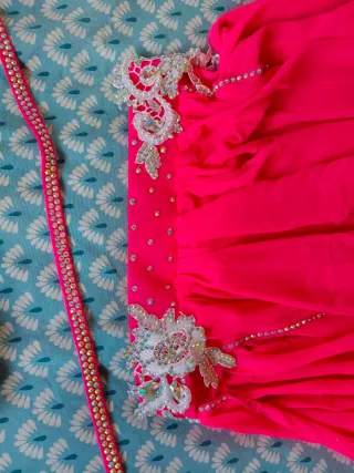 Traje Danza Oriental Rosa