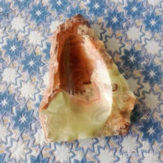 Posacenere vintage onice e agata anni 60/70