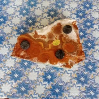 Posacenere vintage onice e agata anni 60/70