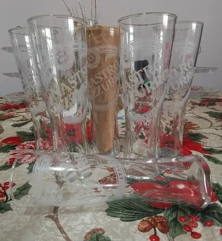 6 Bicchieri da birra Peroni Nastro Azzurro