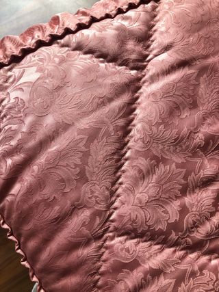 Colcha/Edredón salmón 135/150 Marca Reig Martí