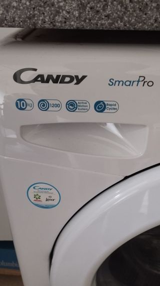 Lavadora Candy SmartPro 10kg simplyFI 12105TW4/1-S