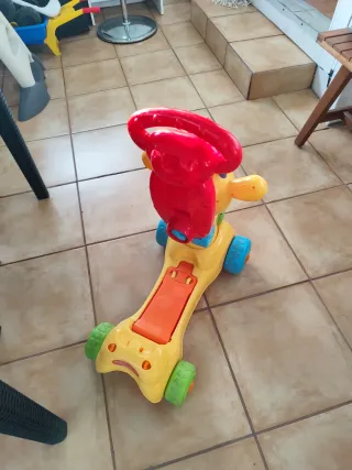 Correpasillos patinete Vtech Jirafa con Cámara