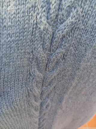 Gilet blu petrolio taglia unica