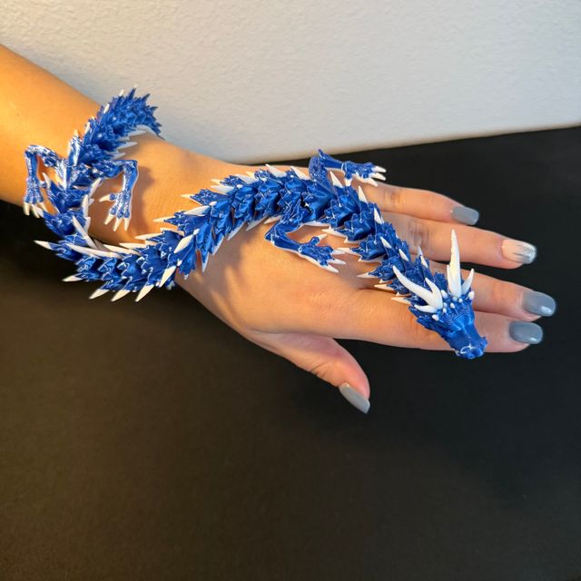 Dragón articulado 3D – Edición coleccionista