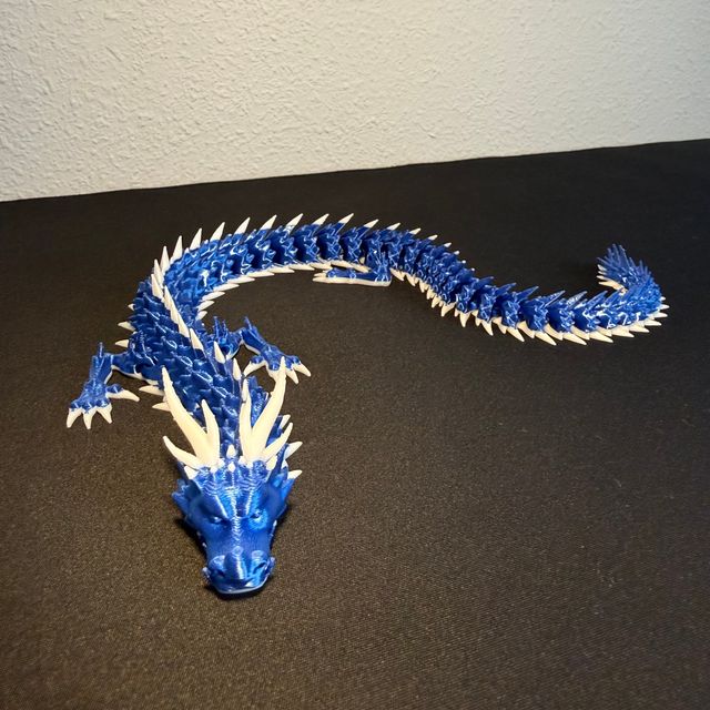 Dragón articulado 3D – Edición coleccionista