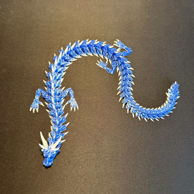 Dragón articulado 3D – Edición coleccionista