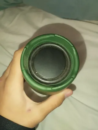 Altavoz Portátil Verde y Naranja