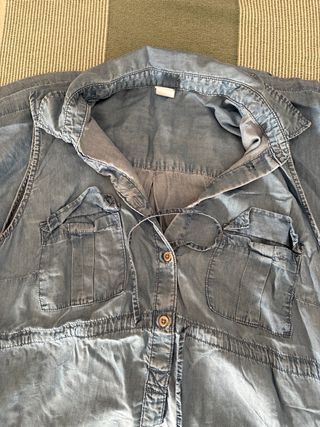 Vestido premamá vaquero