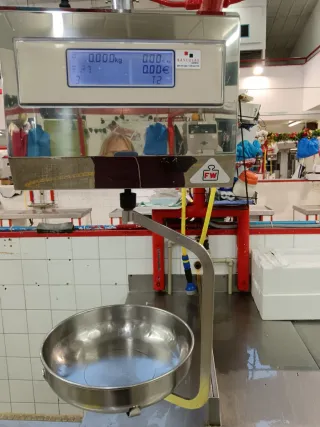 Báscula digital de acero inoxidable