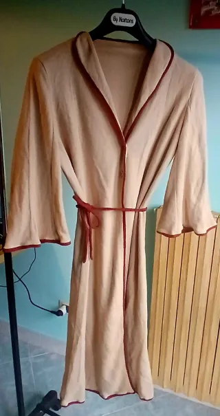 Soprabito sartoriale vintage anni '70 beige