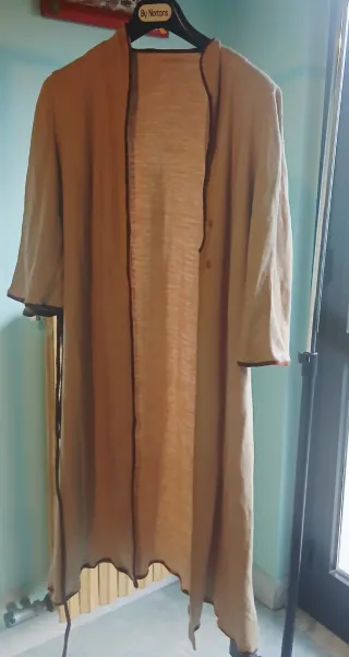 Soprabito sartoriale vintage anni '70 beige