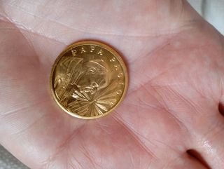 Moneda conmemorativa Papa Juan Pablo II