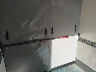 Camión isotermo listo para trabajar