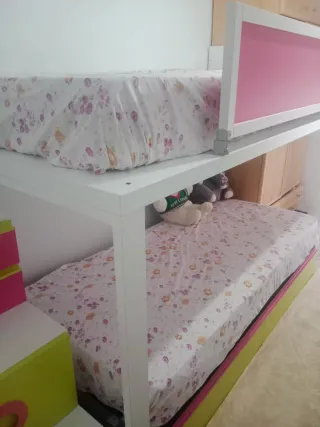 Cama infantil literas con cajones