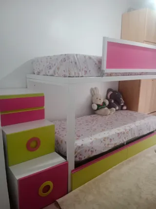 Cama infantil literas con cajones