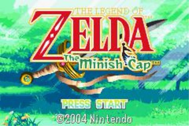 Zelda The Minish Cap GBA Nintendo Game Boy Advance
