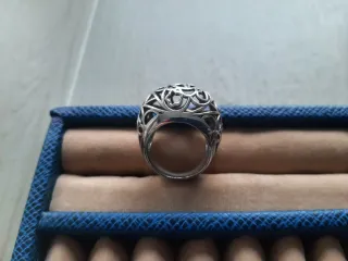 Anillo Tous Plata Diseño Calado