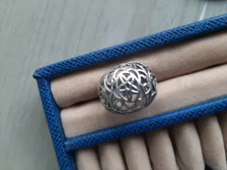 Anillo Tous Plata Diseño Calado