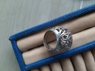 Anillo Tous Plata Diseño Calado