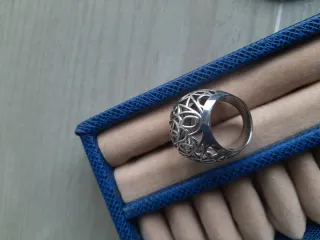Anillo Tous Plata Diseño Calado