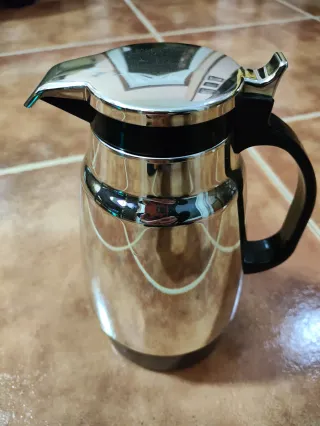 Jarra térmica cromada 1L