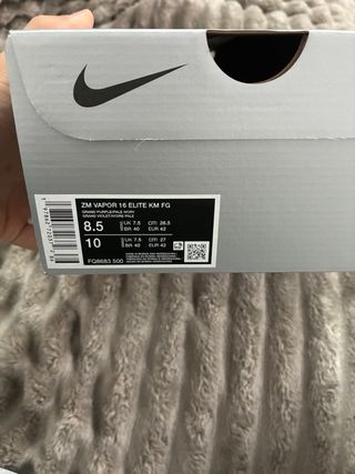 Nike Air Zoom Mercurial Vapor 16 Elite FG Morado