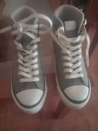 Botín Zara Hombre Talla 42 Gris