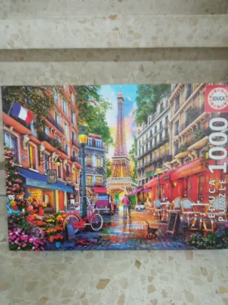 Puzzle Educa 1000 piezas Torre Eiffel París