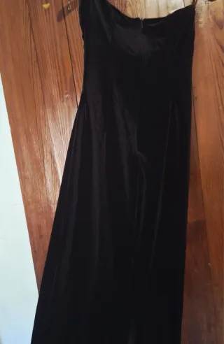 Vestido negro Bershka