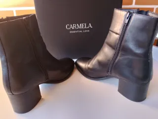 Botines Carmela Negros Talla 40