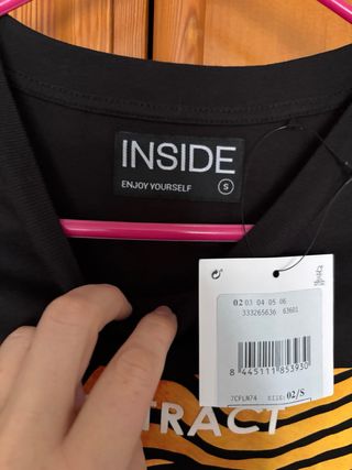 Camiseta manga larga Inside  Photo Abstract X7