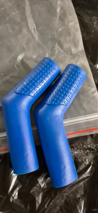 Copri leve cambio blu