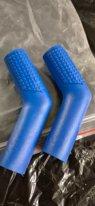 Copri leve cambio blu