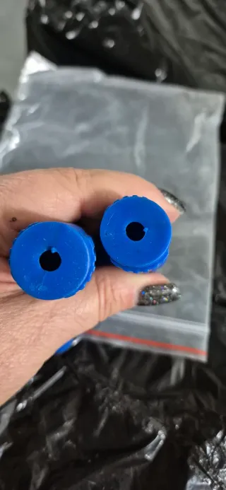 Copri leve cambio blu