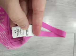 Sujetador deportivo Nike Pro rosa